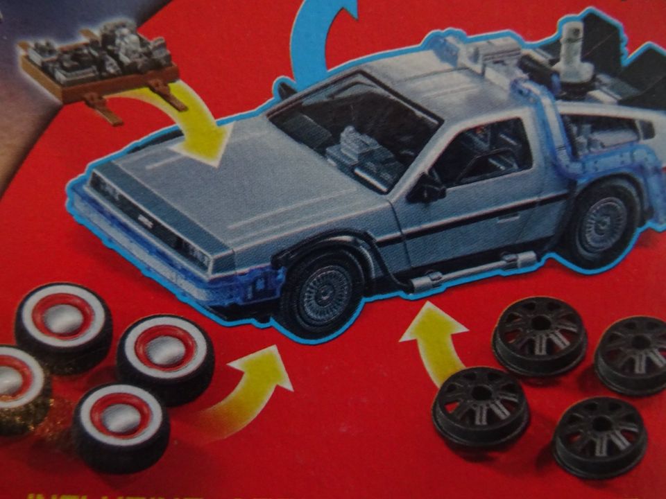 Playmobil Zubehör Set für den DeLorean 70317 Reifen Felgen Motor in Geschendorf