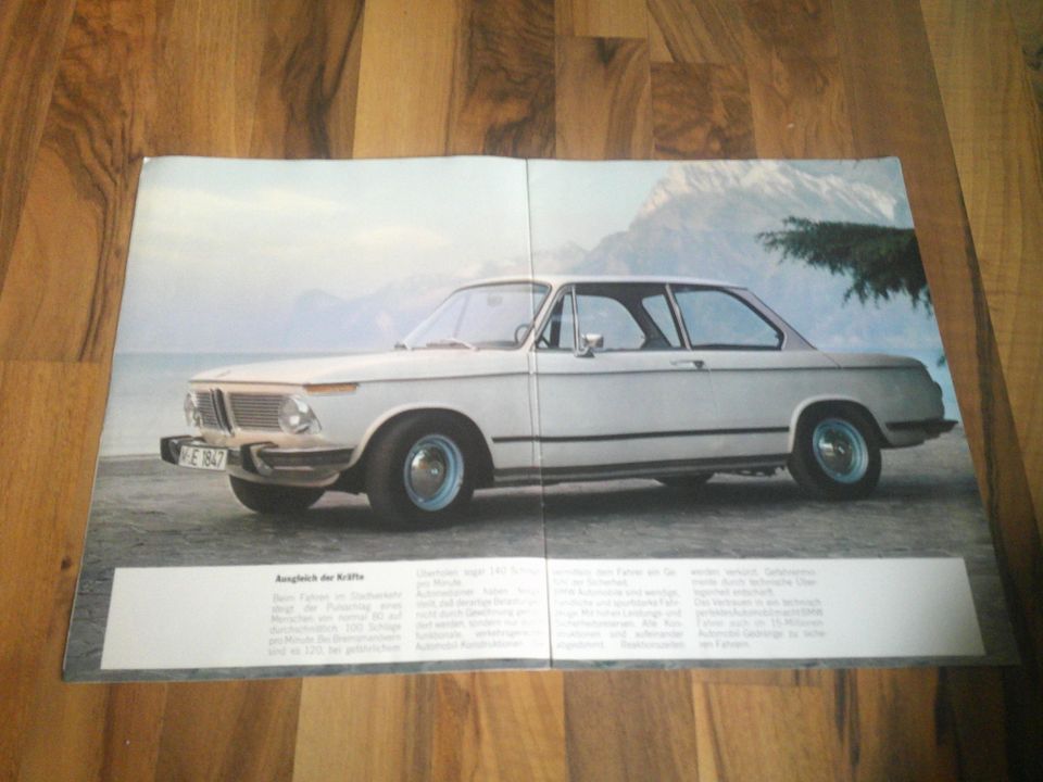 BMW 02 Prospekt von 3/1973 mit 20 Seiten sehr selten + neuwertig in Göttingen