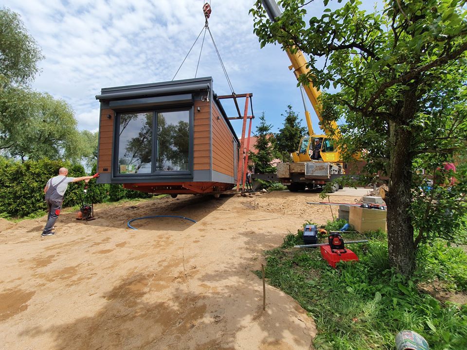 Mobiler Bungalow, Ganzjahreshaus, Tiny house, Mobilheim, Chalet in Lassan (Vorpommern)