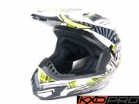 Jungend Moto Cross Helm Motorradhelm Off Road Helm KXD Fun Grün Nordrhein-Westfalen - Greven Vorschau