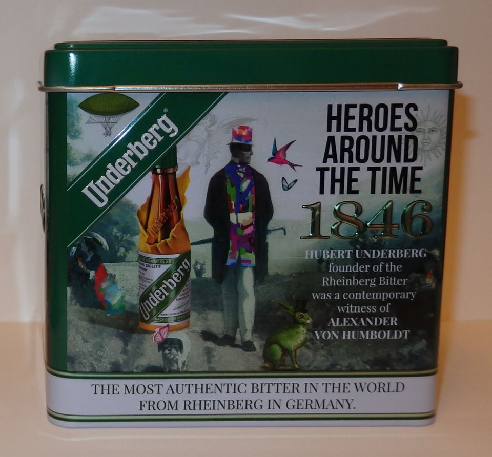 UNDERBERG Blechdose Edition 2021 Jubiläum 175 Jahre in Fürstenberg/Havel