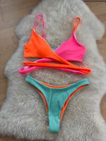 Bikini in neonfarben für Damen in der M Bayern - Freystadt Vorschau