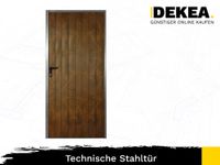 Stahltür 90x200 cm Eingangstür für Gartenhaus Garage Nuss Metalltür Ungewöhnlichen Tür Innentür nach Maß Holzlacke Außentür Schlupftür Garagentore Dresden - Wilsdruffer Vorstadt/Seevorstadt-West Vorschau