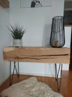 Bank Sideboard Eiche Balken Hairpinlegs Holz Unikat Nordrhein-Westfalen - Soest Vorschau