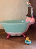 Zapf Baby Born Badewanne mit Duschfunktion, Licht-und Soundeffekt Hessen - Linsengericht Vorschau