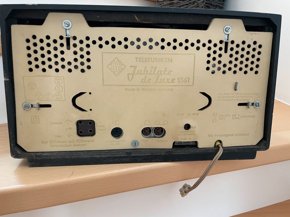 Radio Telefunken Jubilate de Luxe 1361 in Kamp-Lintfort