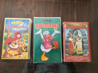 VHS 0,50 Disney Donald, Rotkäppchen, Frau Holle Brandenburg - Erkner Vorschau