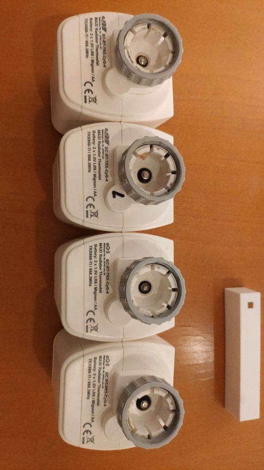 SET EQ3 MAX! 4x Thermostat BC-RT-TRX-CyG-4 Cube LAN Gateway in Geislingen an der Steige