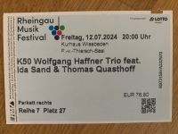 1 x Wolfgang Haffner Trio feat. Ida Sand & Thomas Quasthoff Hessen - Wiesbaden Vorschau