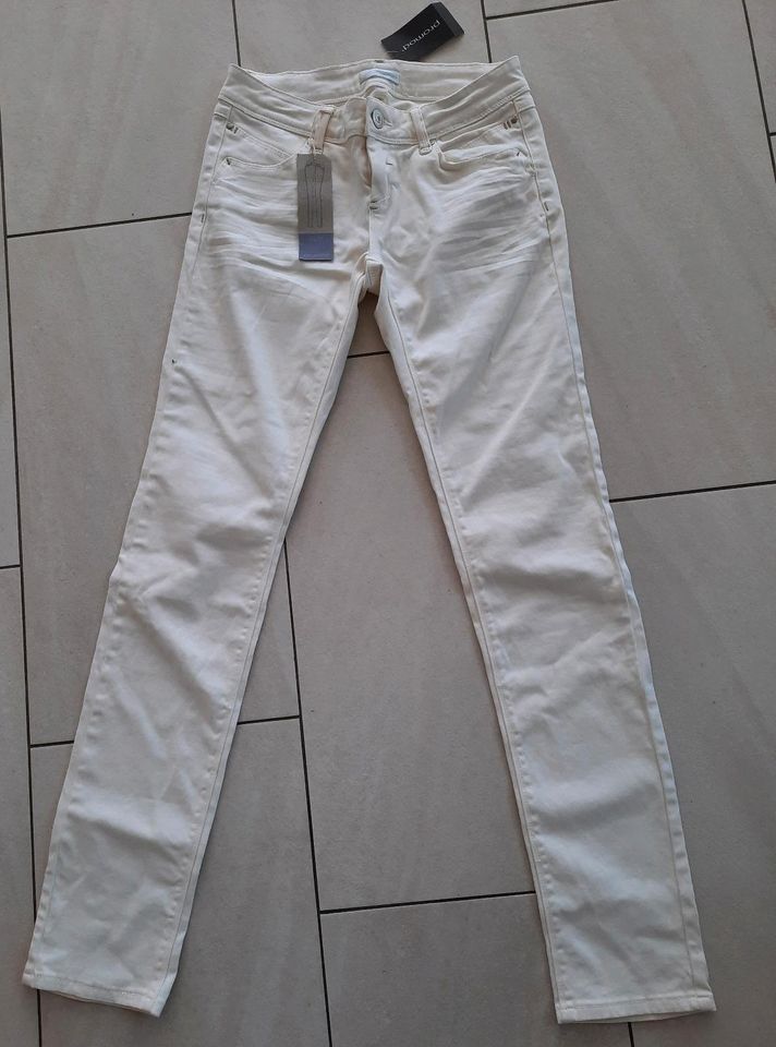 Stoffhose/Hose/Sommerhose/Creme/Weiß/Promod/NEU Gr.36/38 in Beuren