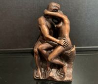 Bronze Statue "Der Kuss" nach Rodin, 12 cm signiert Düsseldorf - Garath Vorschau