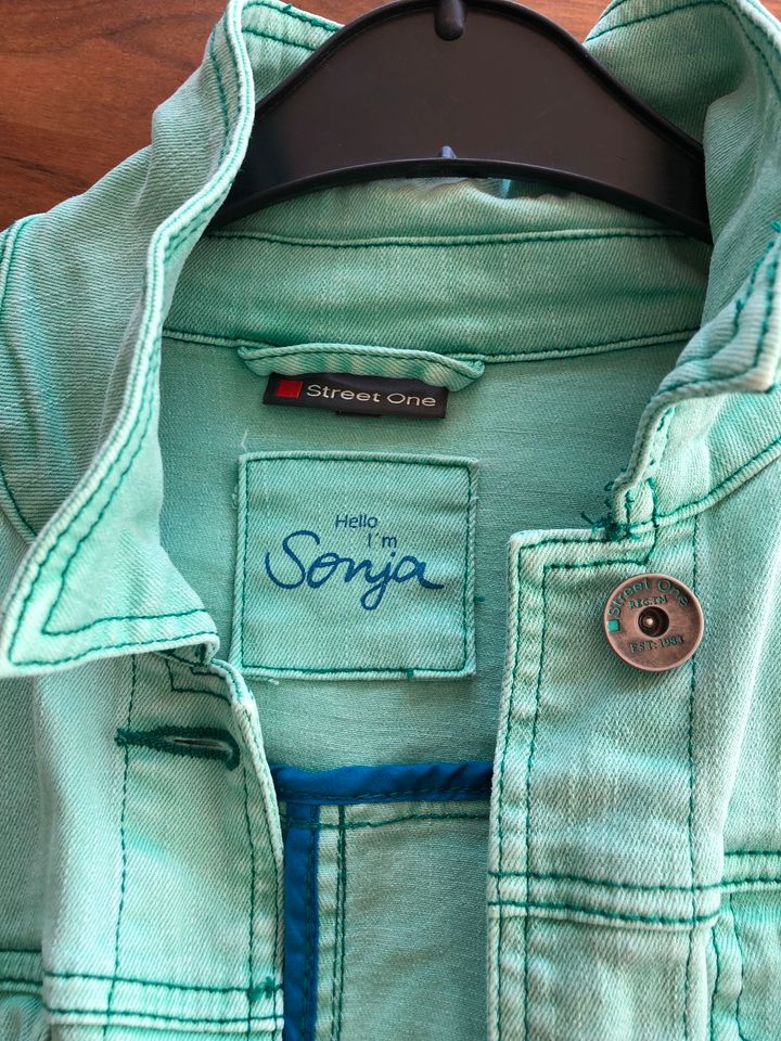 Street one Jacke Sonja 38 Jeansjacke mint in Hennef (Sieg)