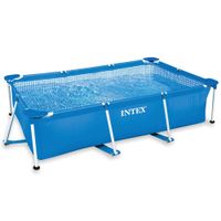 INTEX Rahmenpool 220x150x60 cm mit Pumpe/Plane, Poolset gratis Baden-Württemberg - Sandhausen Vorschau