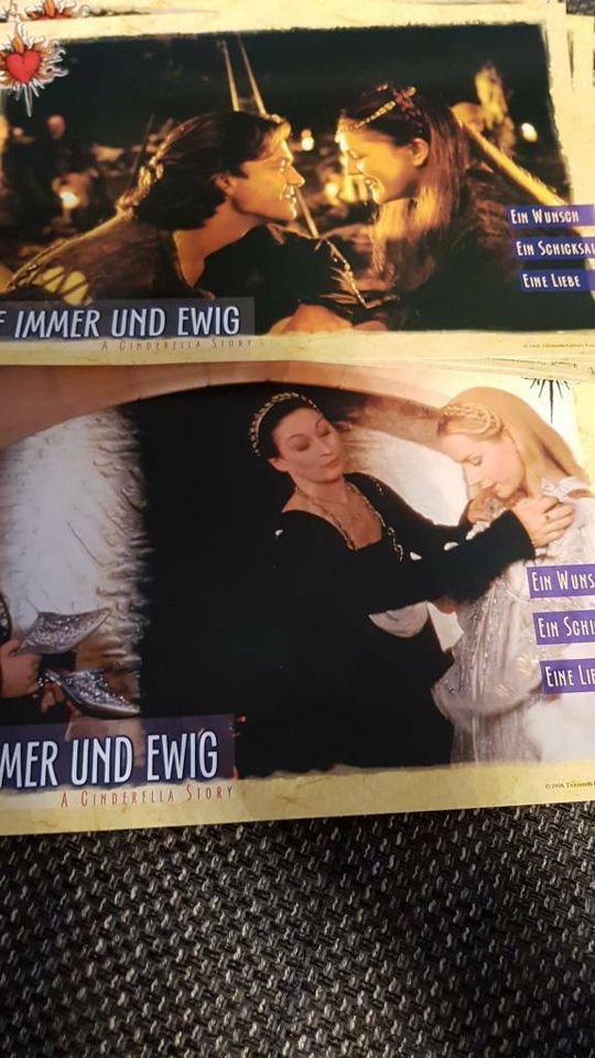 AUF IMMER UND EWIG, A CINDARELLA STORY, Aushangfotos, Filmwerbung in Nettetal