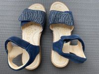 Sandalen, blau Brandenburg - Potsdam Vorschau