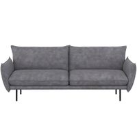 Sofa, Nordic Design, Samt-Grau Hessen - Wetzlar Vorschau