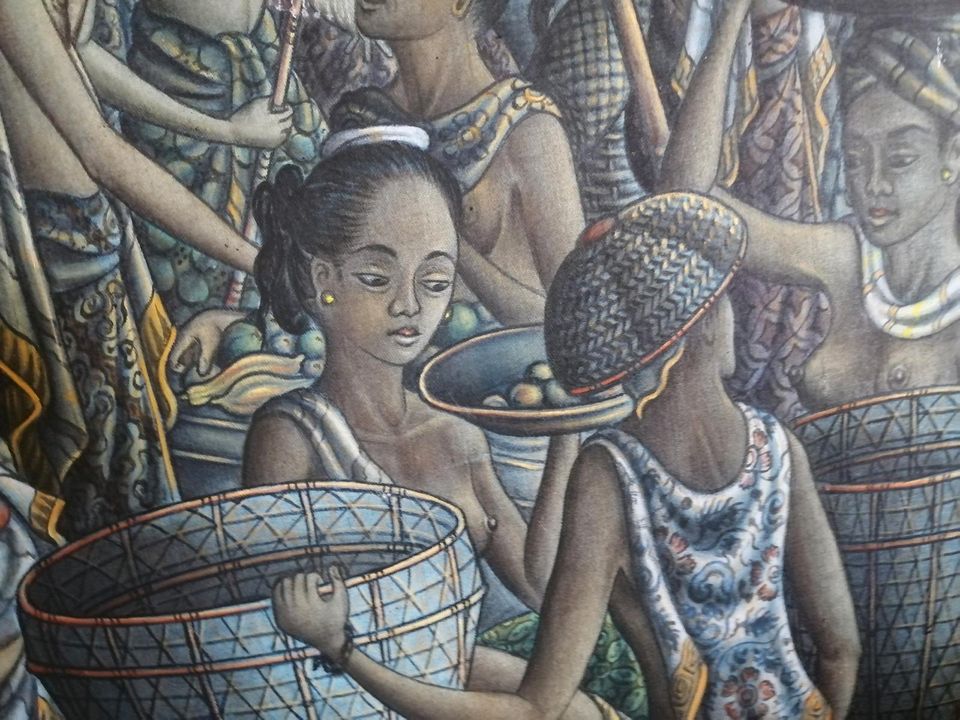 Malerei aus Bali in Haseldorf