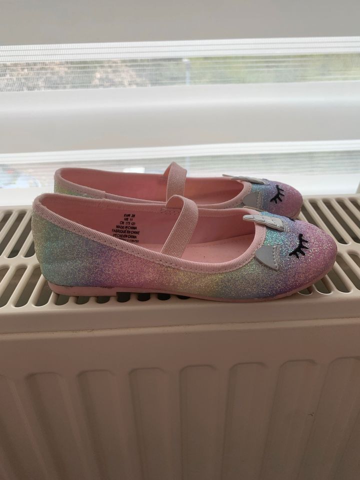 Ballerinas Einhorn Gr. 28 Kinderschuhe Ballerina in Glinde