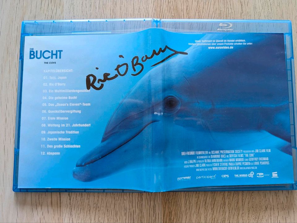 Die Bucht - The Cove - Signiert von Ric o' Barry (Blu Ray) in Moers