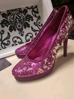 buffalo  high heels pailletten  lila pink magenta 38 37.5 schuhe Rheinland-Pfalz - Contwig Vorschau