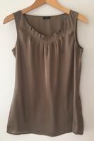 ESPRIT Damen-Blusen-TOP ärmellos Gr.38 braun/beige Hessen - Idstein Vorschau