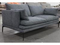 DESIGN SOFA WOHNZIMMER COUCH HOCHWERTIG POLSTERUNG HOLZ METALL München - Pasing-Obermenzing Vorschau