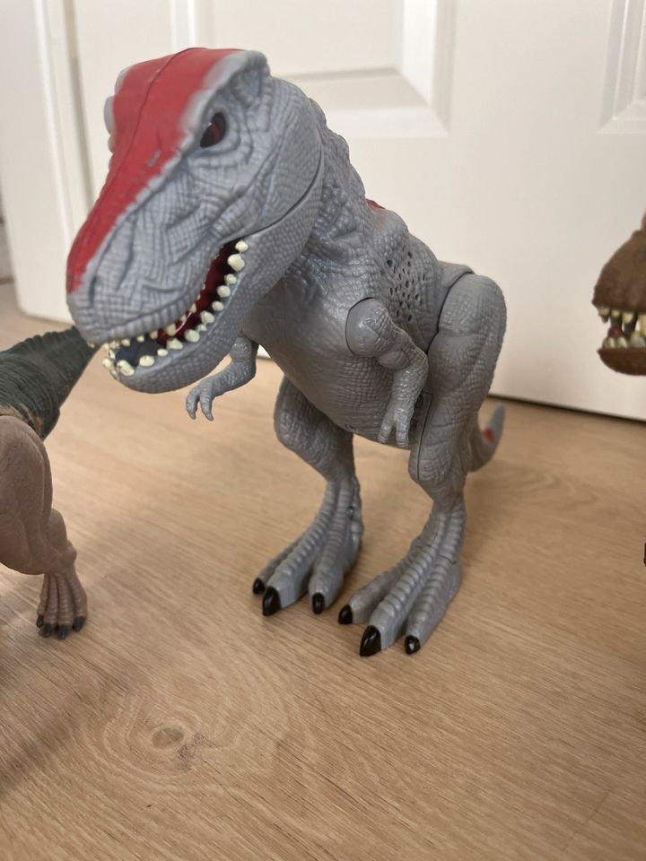 Dinosaurier, mit Sound, Mattel, kein Schleich, Jurassic World, in Bannewitz