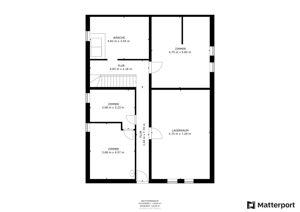 Freistehender Bungalow mit 2 Garagen, Garten & Terrasse in Kelberg-Köttelbach in Kelberg