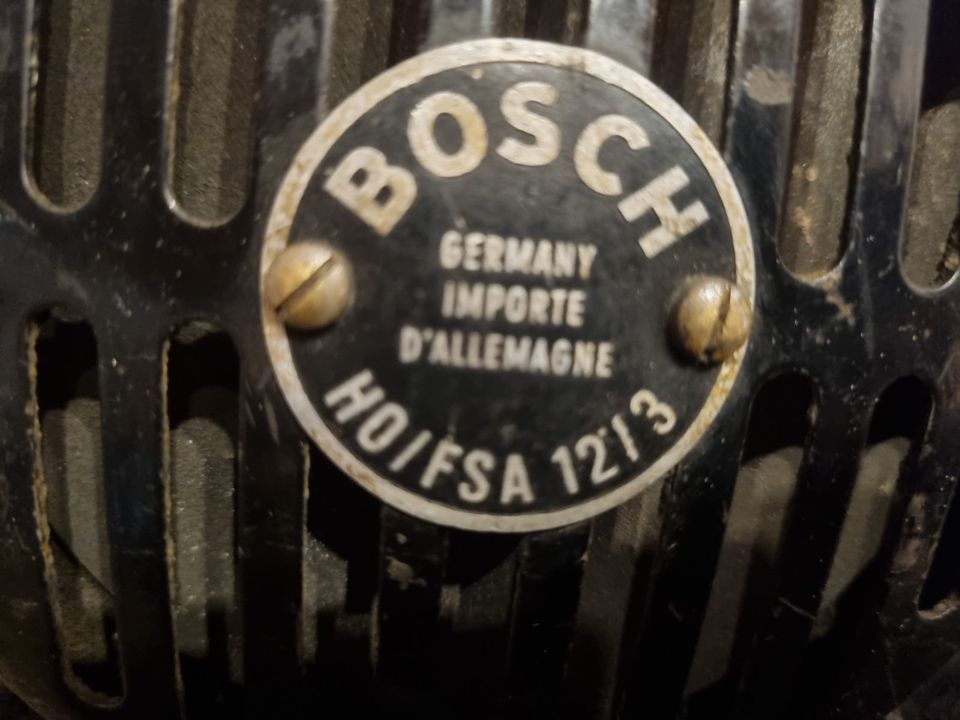 Oldtimer Bosch 12V Hupe Starktonhupe Horn FSA 12/3 12/4 Mercedes in Mittenwald