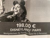 Disneyland Wertgutschein für Tickets + Hotel für 2 Personen Duisburg - Duisburg-Süd Vorschau
