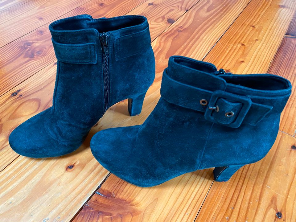 LLyod Ankle Boots Stiefeletten Wildleder Blau Größe 38 in Bonn