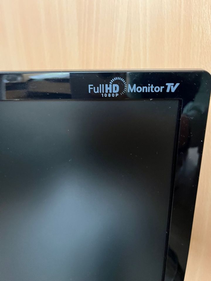 LG Full HD Monitor-TV (Fernseher) mit Fernbedienung in Malberg