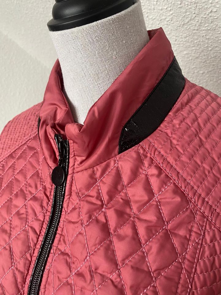 Rosa rote Bonita Weste Jacke Bluse Shirt Größe 40 ca. Grösse L in Attenkirchen