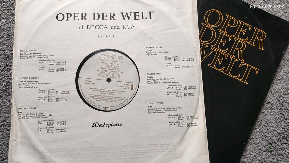Schallplatten Sammeltboxen original 70er in Wernberg-Köblitz