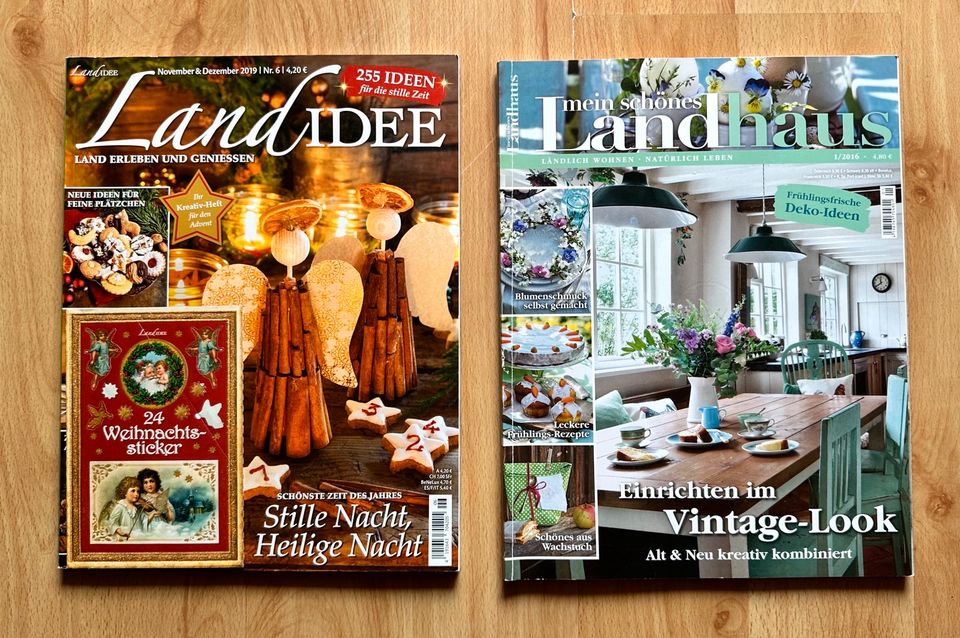 16 Zeitschriften ‚Mein schönes Land/LandLust/LiebesLand/LandKind‘ in Freiburg im Breisgau