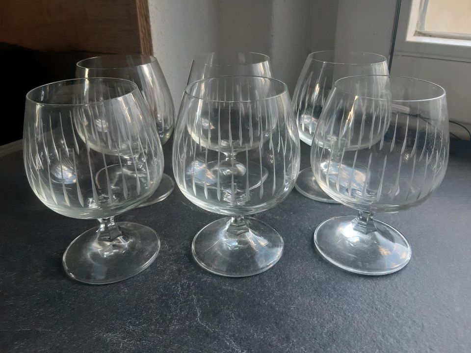 Gläser-Set aus DDR-Zeiten *18 teilig* sehr guter Zustand in Gelenau