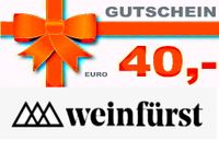 40 € GUTSCHEIN für Ihren 1. Einkauf bei dem Testsieger WEINFÜRST Baden-Württemberg - Remshalden Vorschau