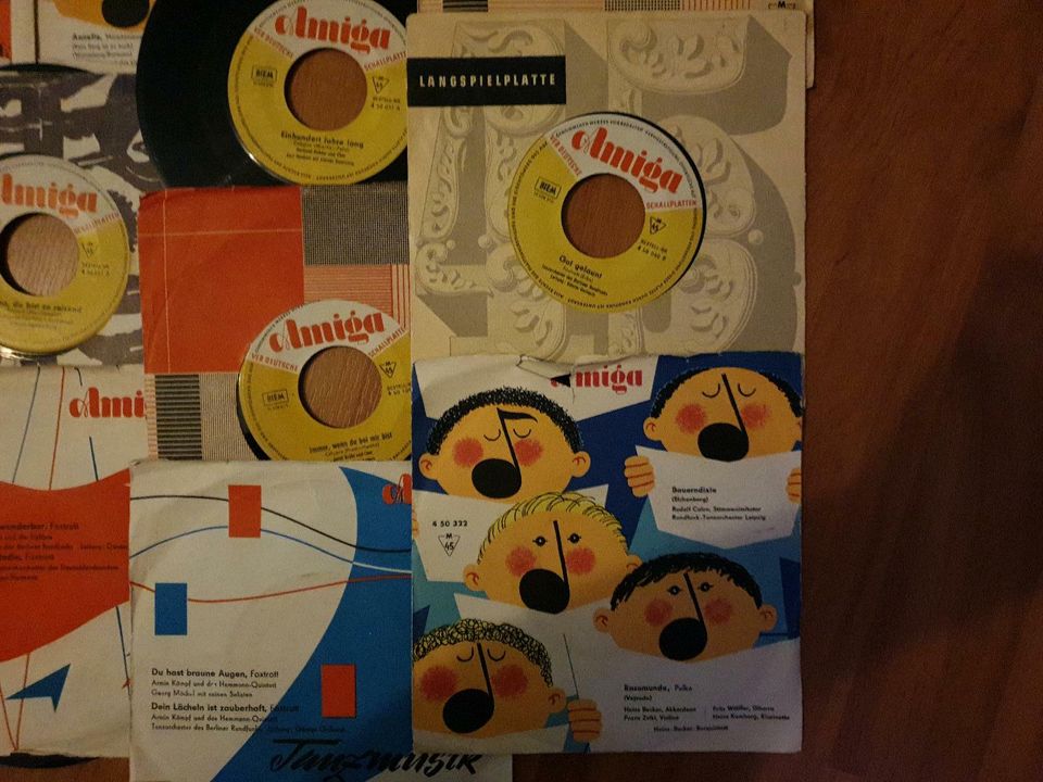 vinyl / Schallplatten amiga und melodia in Ludwigslust