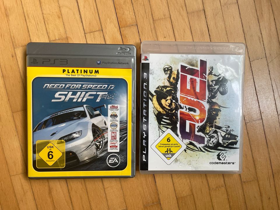PlayStation PS3 2 Spiele Need for Speed + Fuel in Düsseldorf