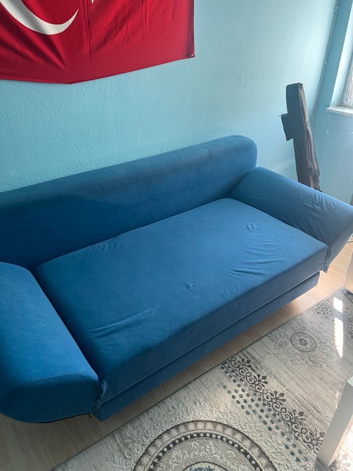 Haushaltsauflösung Sofa Couch Wohnlandschaft Bett in Göppingen