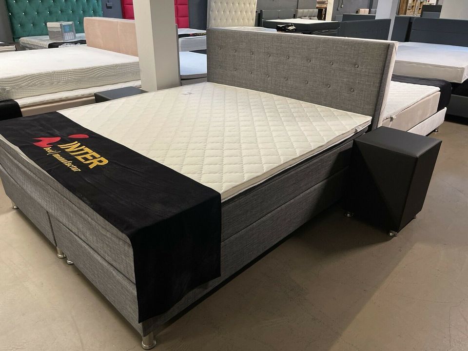 Boxspringbett 180x200cm Webstoff in Herford