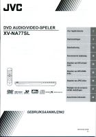 JVC XV-NA77SL DVD-Player, Bedienungsanleitung niederländisch Köln - Ehrenfeld Vorschau