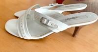Esprit Sandale Sandalette weiß fein, wie neu top Gr. 37 Bayern - Elfershausen Vorschau