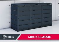 3er Mülltonnenbox Mülltonnenverkleidung 120L / 240L MBOX24 Classic Wuppertal - Oberbarmen Vorschau