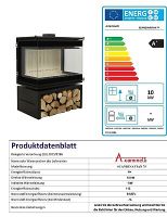 EEK A+ Panoramakaminofen SCANDINAVIAN 75 - 10kW Sachsen - Bernsdorf Vorschau