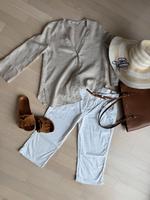 Hose kurze Caprihose Gr. 38/40 M/L weiss Sommerhose leicht Baden-Württemberg - Waldshut-Tiengen Vorschau