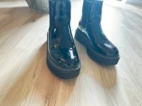 Catwalk Boots Lack schwarz Niedersachsen - Uelzen Vorschau