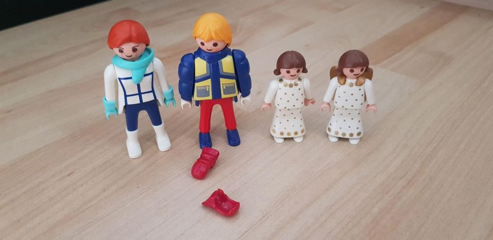 Playmobil Winter und Skii Figuren mit Zubehör in Dortmund