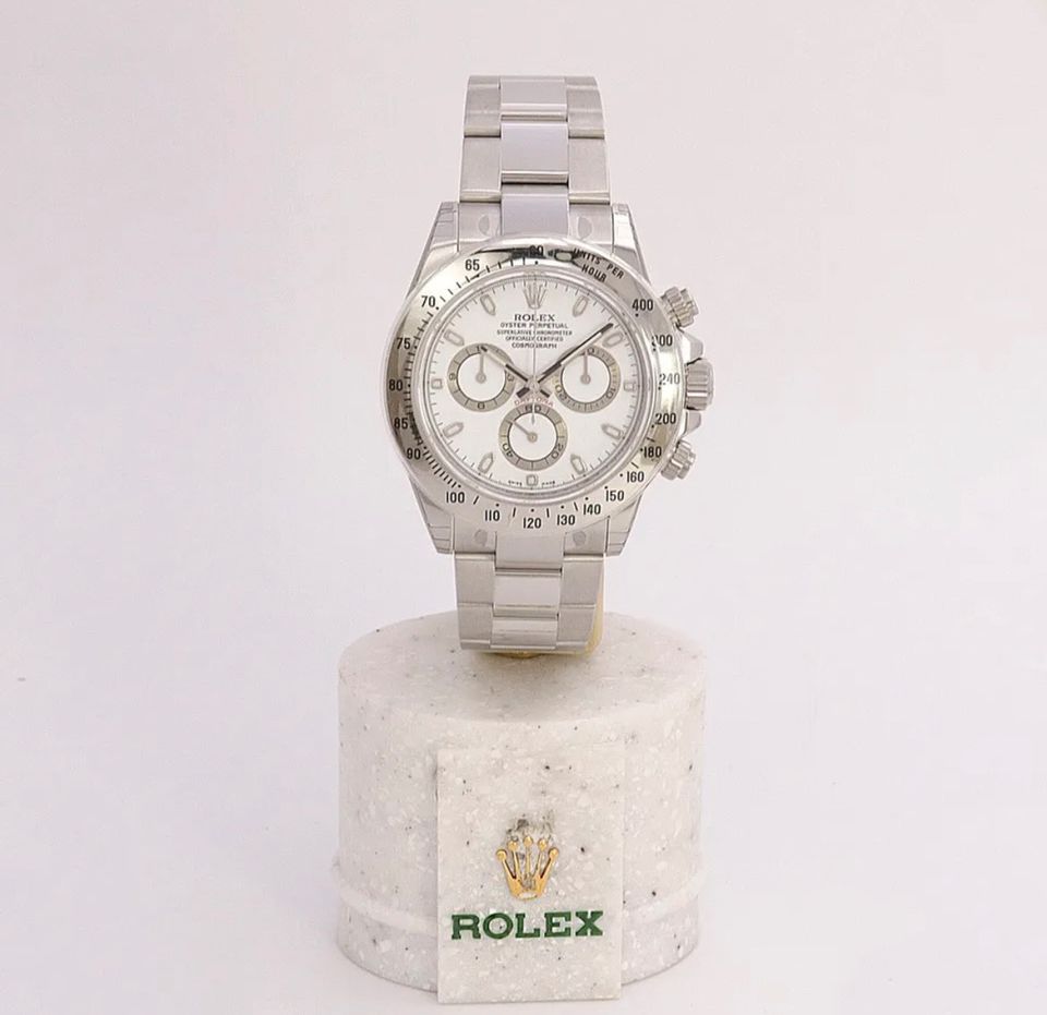 Rolex Daytona Stahl Uhr 116520LN Full-Set ungetragen OVP  LC100 in Glücksburg