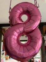 Ballon 8. Geburtstag pink Bayern - Weilersbach Vorschau